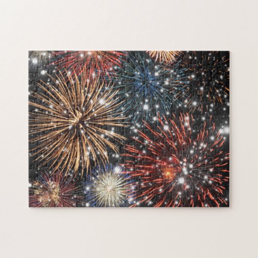 Funkelnd Feuerwerk-Puzzlespiel Puzzle (Horizontal)