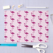 Funkelnd Flamingo Rosa Glitzer Muster rosa Seidenpapier (Handwerk)