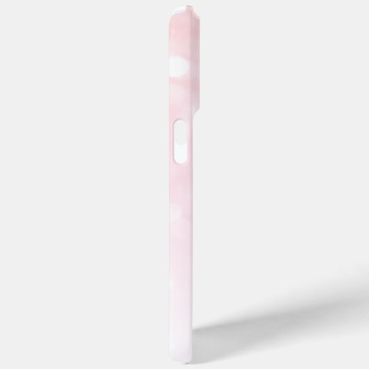 Funkelnd Flamingos Rosa Glitzer Glitzern Monogramm Case-Mate iPhone Hülle (Rückseite / Rechts)