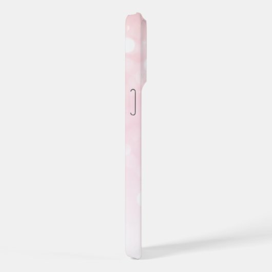 Funkelnd Flamingos Rosa Glitzer Glitzern Monogramm iPhone Hülle (Rechte Seite)