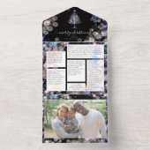 Funkelnd Foto- und Newsletterkarte für Familien All In One Einladung (Innen Boden)