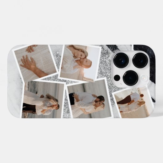 Funkelnd FotoCollage iPhone 14 Fall Case-Mate iPhone Hülle (Rückseite (Horizontal))
