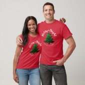 Funkelnd, fröhlicher Weihnachtsbaum Individuelle N T-Shirt (Unisex)