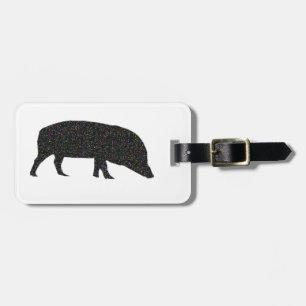 Funkelnd Gepäckstück Gepäckanhänger