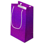 Funkelnd Geschenktasche Kleine Geschenktüte (Rückseite Schrägansicht)