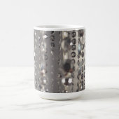 Funkelnd Glitterie Silber Streichperlen Kaffeetasse (Mittel)