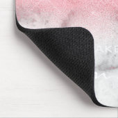 Funkelnd Glitzer Branding Beauty Mousepad (Ecke)