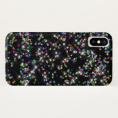 Funkelnd Glitzer Confetti Telefoncase Case-Mate iPhone Hülle (Rückseite (Horizontal))