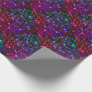 Funkelnd Glitzer-Muster - Weihnachten Geschenkpapier