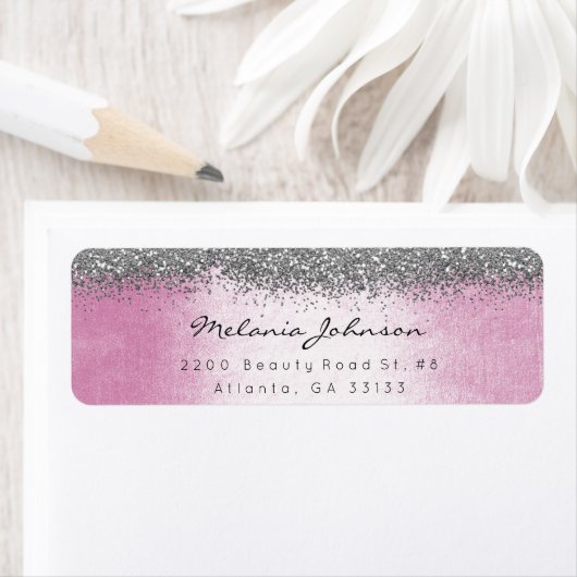 Funkelnd Glitzer Rosa Pastell (Insitu)