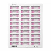 Funkelnd Glitzer Rosa Pastell (Vorne)