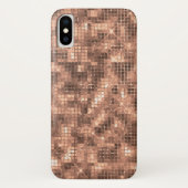 Funkelnd Gold Champagne Luxus Sparkle Case-Mate iPhone Hülle (Rückseite)