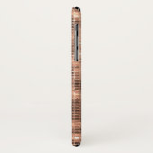 Funkelnd Gold Champagne Luxus Sparkle Case-Mate iPhone Hülle (Hinten/Links)