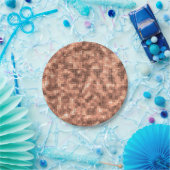 Funkelnd Gold Luxus Sparkle Girly Sequins Party Pappteller (Party)