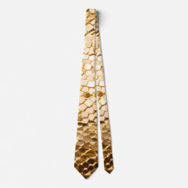 Funkelnd Gold Sequin Neck Tie Krawatte