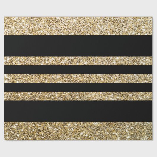 Funkelnd Gold-u. Geschenkpapier (Flach)