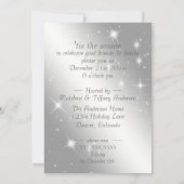 Funkelnd Gold- und Silberschmuckparty Einladung (Rückseite)