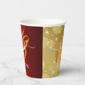 Funkelnd Golden Sweet 16 Paper Cups Pappbecher (Rechts)