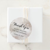 Funkelnd goldene Himmelsgemeinde Geschenkanhänger (Beispiel)