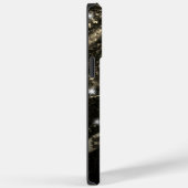 Funkelnd Goldklänge abstrakte Monogram Case-Mate iPhone Hülle (Rückseite / Rechts)