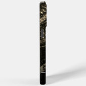 Funkelnd Goldklänge abstrakte Monogram Case-Mate iPhone Hülle (Rückseite / Rechts)