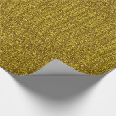 Funkelnd Goldpapier Geschenkpapier (Ecke)