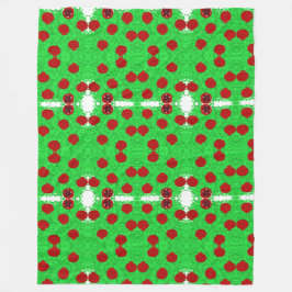 Funkelnd Granatapfelbaum Tu B'Shvat Shavuot Fleecedecke