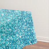Funkelnd Grün- und Blauer Glitzer Tischdecke (Beispiel)