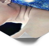 Funkelnd Haar Poster (Ecke)