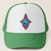 Funkelnd hamsa Eid Truckerkappe (Vorderseite)
