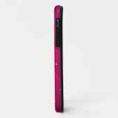 Funkelnd heißes Rosa-Musiknote u. Stilett-Ferse Case-Mate iPhone Hülle (Hinten/Links)
