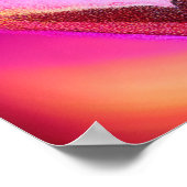 Funkelnd Herz-Abstrakt-Poster Poster (Ecke)