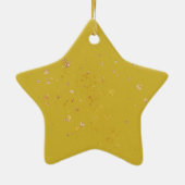 Funkelnd Hope Star 2 Keramik Ornament (Hinten)