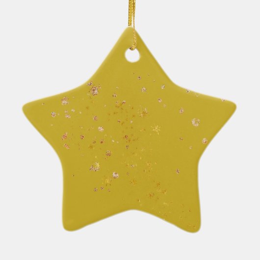 Funkelnd Hope Star Keramik Ornament (Hinten)