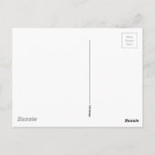 Funkelnd Kleeblatt St. Patrick's Day weiß Postkarte (Rückseite)