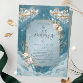 Funkelnd Kronleuchter Einladung