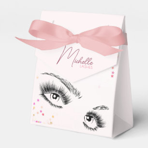Funkelnd Lashes Pink Glitzer Confetti Aftercare Ki Geschenkschachtel