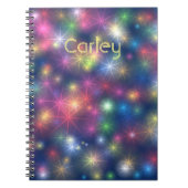 Funkelnd Lichter Notizblock (Vorderseite)