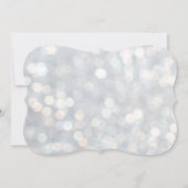 Funkelnd Lights Baby Dusche Einladung (Rückseite)