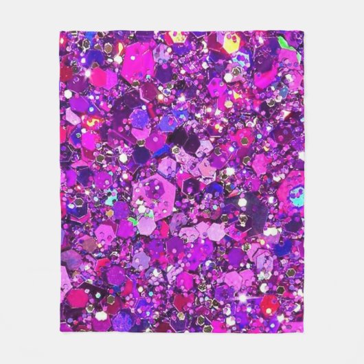 Funkelnd Lila Blanket 50" x 60" Fleecedecke (Vorderseite)