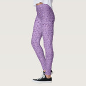 Funkelnd Lila Leggings (Links)
