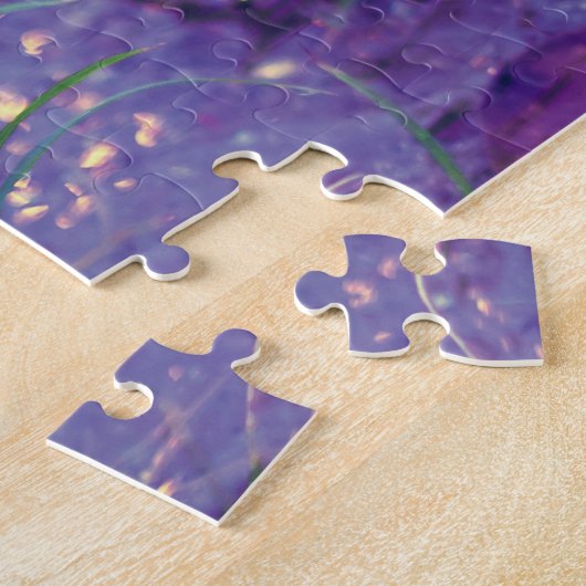 Funkelnd lila Regen Puzzle (Seite)