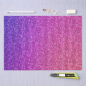 Funkelnd Lila und rosafarbener Glitzer Seidenpapier (Handwerk)
