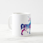Funkelnd magischer Unicorn Kaffeetasse (Vorderseite Links)