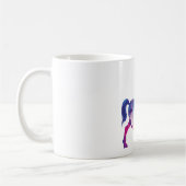 Funkelnd magischer Unicorn Kaffeetasse (Links)