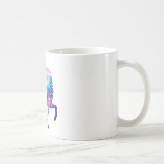 Funkelnd magischer Unicorn Kaffeetasse (Rechts)