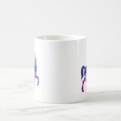 Funkelnd magischer Unicorn Kaffeetasse (Mittel)