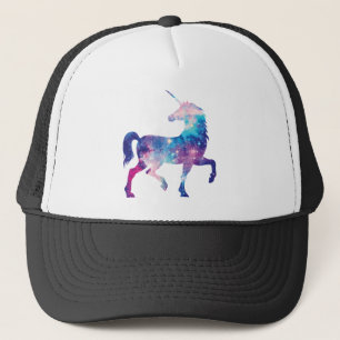 Funkelnd magischer Unicorn Truckerkappe
