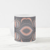 Funkelnd Mattierte Tasse (Vorderseite Links)