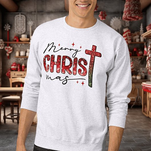 Funkelnd Merry ChrisTmas Sweatshirt